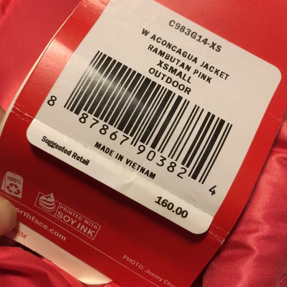 The North Face W Aconcagua / Rambutan Pink Jacket - Picture 8 of 8